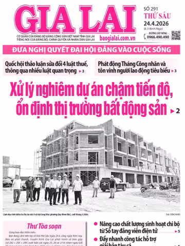 Báo Gia Lai số thứ sáu ngày 24-4-2026