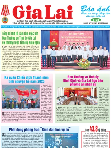 Báo Ảnh Gia Lai ngày 6-6-2025