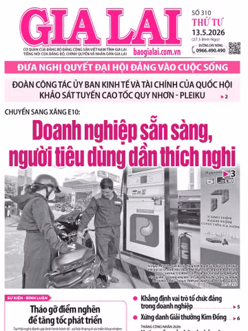 Báo Gia Lai số thứ tư ngày 13-5-2026