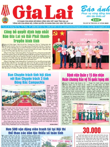 Báo Ảnh Gia Lai ngày 9-5-2025