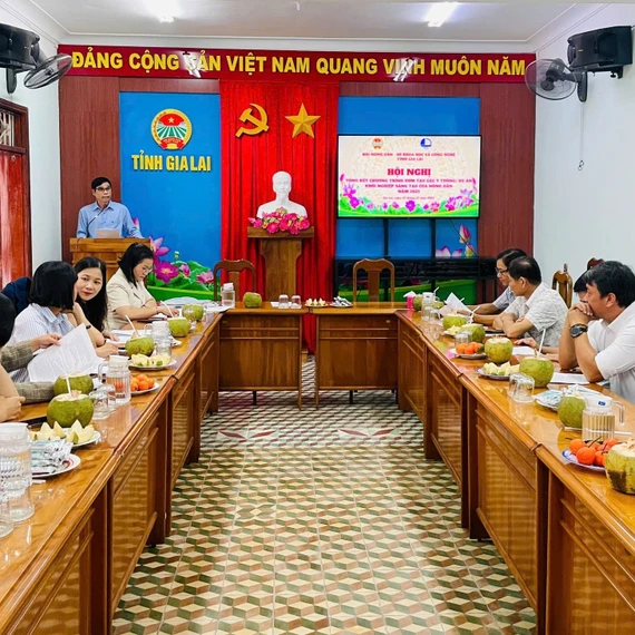 Tổng kết chương trình ươm tạo các ý tưởng, dự án khởi nghiệp sáng tạo của nông dân.