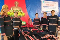 Hỗ trợ kỹ thuật cho mô hình dệt thổ cẩm xã Chư Don
