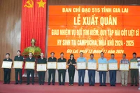  Gia Lai xuất quân tìm kiếm, quy tập hài cốt liệt sĩ tại Campuchia mùa khô 2024-2025