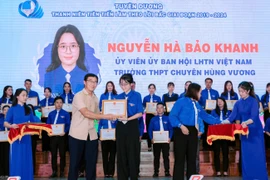 Một học sinh Trường THPT chuyên Hùng Vương đạt danh hiệu “Học sinh 3 tốt” cấp Trung ương