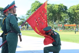 Trung đoàn Bộ binh 1 tổ chức tuyên thệ chiến sĩ mới