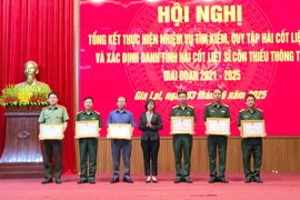 Giai đoạn 2021-2025: Gia Lai tìm kiếm, quy tập được 176 hài cốt liệt sĩ