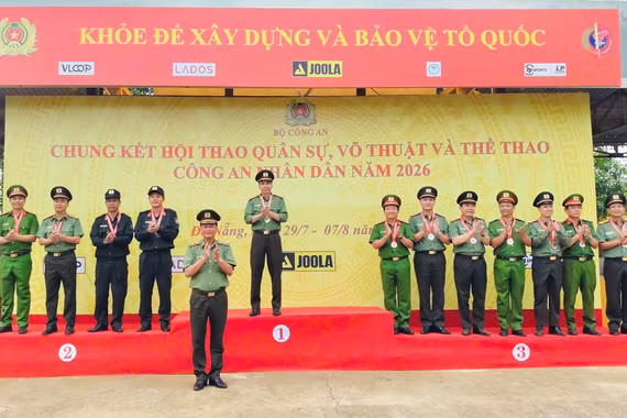 Công an tỉnh Gia Lai giành nhiều huy chương tại Hội thao Công an nhân dân năm 2026