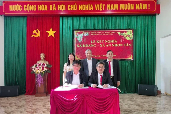 Nhiều địa phương tổ chức lễ kết nghĩa, tăng cường đoàn kết và hỗ trợ phát triển