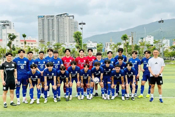 Quy Nhơn United giao hữu với CLB Nippon (Nhật Bản)