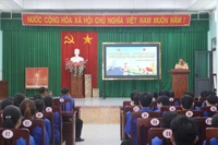 Tuyên truyền an toàn giao thông và phòng-chống tội phạm cho đoàn viên, thanh niên tại phường An Nhơn Đông