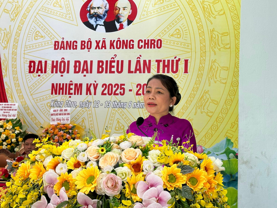 Đồng chí Nguyễn Thị Phong Vũ-Ủy viên Ban Thường vụ Tỉnh ủy, Trưởng ban Ban Tuyên giáo và Dân vận Tỉnh ủy phát biểu chỉ đạo Đại hội. Ảnh: Thúy Ngọ dong-chi-nguyen-thi-phong-vu-uy-vien-ban-thuong-vu-tinh-uy-truong-ban-ban-tuyen-giao-va-dan-van-tinh-uy-gia-lai-phat-bieu-chi-dao-dai-hoi-ha-chi.jpg