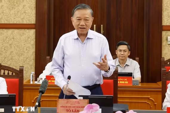 Thông báo Kết luận của Tổng Bí thư, Chủ tịch nước Tô Lâm tại Phiên họp Ban Chỉ đạo Trung ương thực hiện Nghị quyết 57