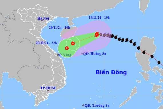 Bão số 9 tan trên biển, miền Trung hứng đợt mưa 5 ngày