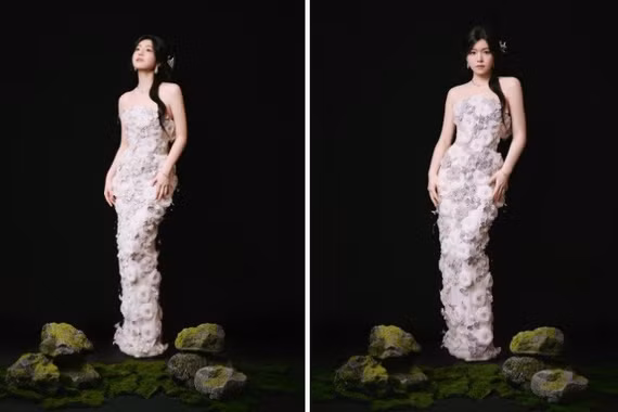 ‘Tiểu Long Nữ’ Trần Nghiên Hy diện thiết kế Việt nổi bật trên thảm đỏ