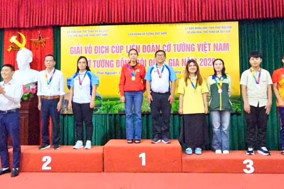 Gia Lai giành 11 huy chương Giải vô địch Cúp Liên đoàn cờ tướng Việt Nam và Cờ tướng đồng đội quốc gia năm 2026. 