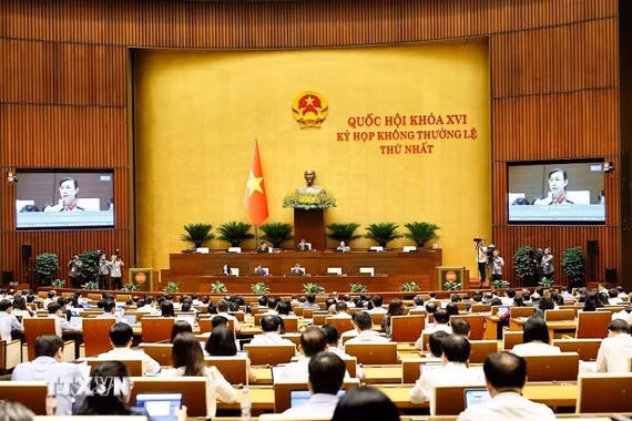 Thông cáo báo chí số 3, Kỳ họp không thường lệ thứ Nhất, Quốc hội khóa XVI