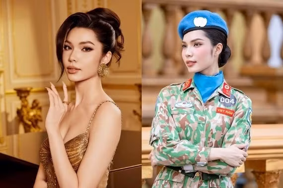 Nhan sắc nữ trung úy quân đội gây chú ý tại Miss Grand Vietnam