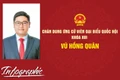 Chân dung ứng cử viên đại biểu Quốc hội khóa XVI Vũ Hồng Quân.