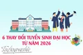 6 thay đổi tuyển sinh đại học từ năm 2026