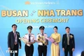 Vietnam Airlines khai trương đường bay thẳng Busan-Nha Trang