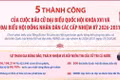 5 thành công của cuộc bầu cử đại biểu Quốc hội khóa XVI và HĐND 2026-2031