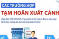 Các trường hợp tạm hoãn xuất cảnh quy định tại Luật Quản lý thuế