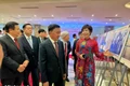 Khai mạc trưng bày ảnh 'Thành tựu 100 năm báo chí cách mạng Việt Nam'