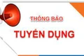 Thông báo tuyển dụng