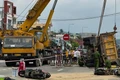 CLIP: Xe tải lao vào 4 nhà dân ven Quốc lộ 1, nhiều người thương vong