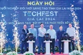 Giám đốc Sở Khoa học và Công nghệSở KH-CN tổ chức thành công Ngày hội khởi nghiệp ĐMST tỉnh Gia Lai năm 2024. Ảnh: T.D