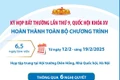 Kỳ họp bất thường lần thứ 9 hoàn thành toàn bộ chương trình (phần 2)