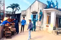 Thanh niên xã Phù Cát xung kích tham gia xây dựng nông thôn mới
