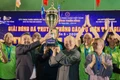 Đội bóng Tổ đình Thiên Bình đoạt giải nhất Giải bóng đá truyền thống các tự viện tỉnh Gia Lai.