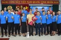 Đội Liên đoàn Lao động tỉnh Gia Lai tham gia vòng loại khu vực phía Nam-Giải bóng đá công nhân, viên chức Việt Nam năm 2025. Ảnh: ĐVCC