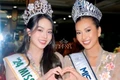 Thanh Thủy trong khung hình với 3 hoa hậu quốc tế
