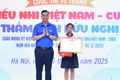 Nữ sinh Hà Nội đoạt giải nhất cuộc thi vẽ tranh Việt Nam - Cuba