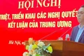 Báo cáo Bộ Chính trị đề án sắp xếp đơn vị hành chính các cấp vào ngày mai 25-3