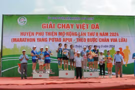Giải việt dã "Marathon Yang Pơtao Apui-Theo bước chân Vua Lửa" năm 2025 sẽ diễn ra vào ngày 29-3. Ảnh: Vũ Chi