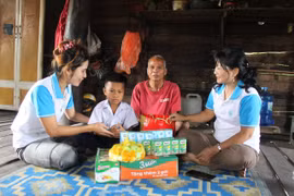 Mô hình "Mẹ đỡ đầu" đã trở thành phong trào lan tỏa khắp các tổ chức cơ sở Hội tại huyện Ia Pa. Ảnh: Vũ Chi