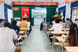 Quang cảnh lớp tập huấn. Ảnh: Hoa Mai