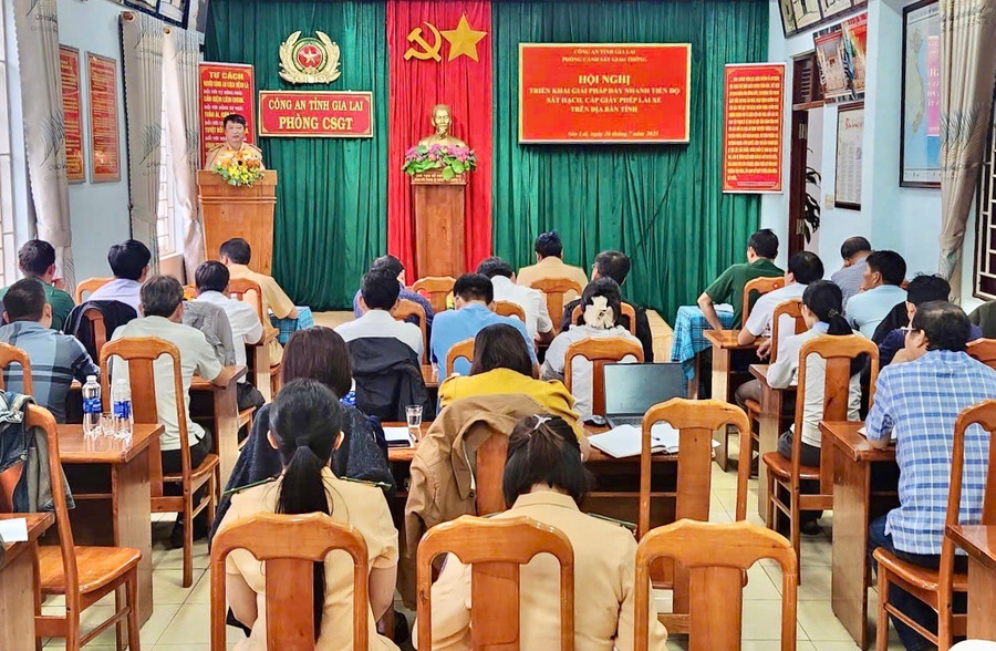 Quang cảnh hội nghị. Ảnh: Minh Phương csgt-1.jpg
