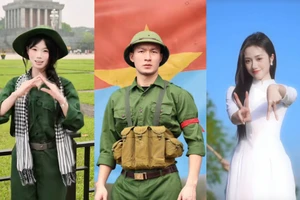 Điệu nhảy yêu nước trở thành trào lưu trên mạng xã hội dịp 30/4