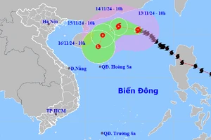 Bão số 8 đổi hướng thêm 2 lần, sắp tan trên Biển Đông