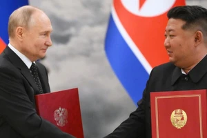 Ông Putin cảm ơn ông Kim Jong-un đã điều lính Triều Tiên tới Nga