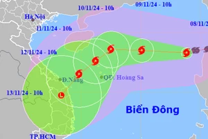 Ba sân bay chịu ảnh hưởng trực tiếp của bão Yinxing