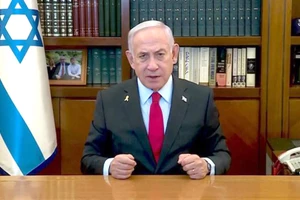 Thủ tướng Israel Benjamin Netanyahu phát biểu ngày 12-2. Ảnh: GPO