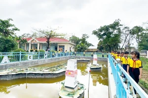 Đưa mô hình biển, đảo vào học đường