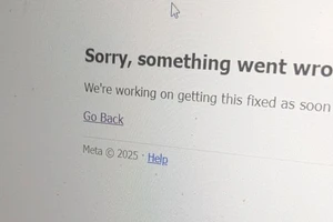 Người dùng ở Việt Nam phản ánh: Facebook gặp sự cố