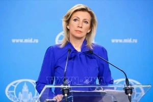 Người phát ngôn Bộ Ngoại giao Nga Maria Zakharova tuyên bố Moskva sẽ đáp trả cứng rắn nếu Ukraine tiếp tục tấn công vào cơ sở hạ tầng năng lượng. Ảnh: IRNA/TTXVN