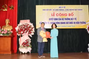 Bổ nhiệm Tiến sĩ Huỳnh Hồng Quang làm Viện trưởng Viện Sốt rét-Ký sinh trùng-Côn trùng Quy Nhơn.